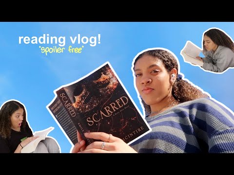 mini reading vlog! 💛 (scarred never after series, spoiler free)