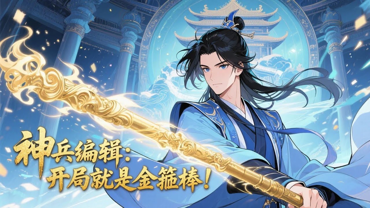 【FULL】《神兵編輯：開局就是金箍棒！》穿越神兵編輯世界，成年即可用語言客製化神兵！別人還在編輯龍泉寶劍，我直接喊出 “大禹治水神鐵，十萬八千金如意金箍棒”，開局神裝碾壓全場！#漫畫#男頻#熱門漫畫