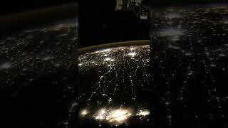 View of US at Night from ISS #iss #nasa #earthviews