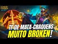 TWISTED FATE COM ESSA BUILD E RUNA TÁ MUITO FORTE!! LoL WILD RIFT