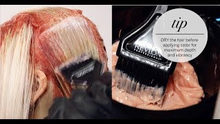 Quickie How-To Pink Shadow Root