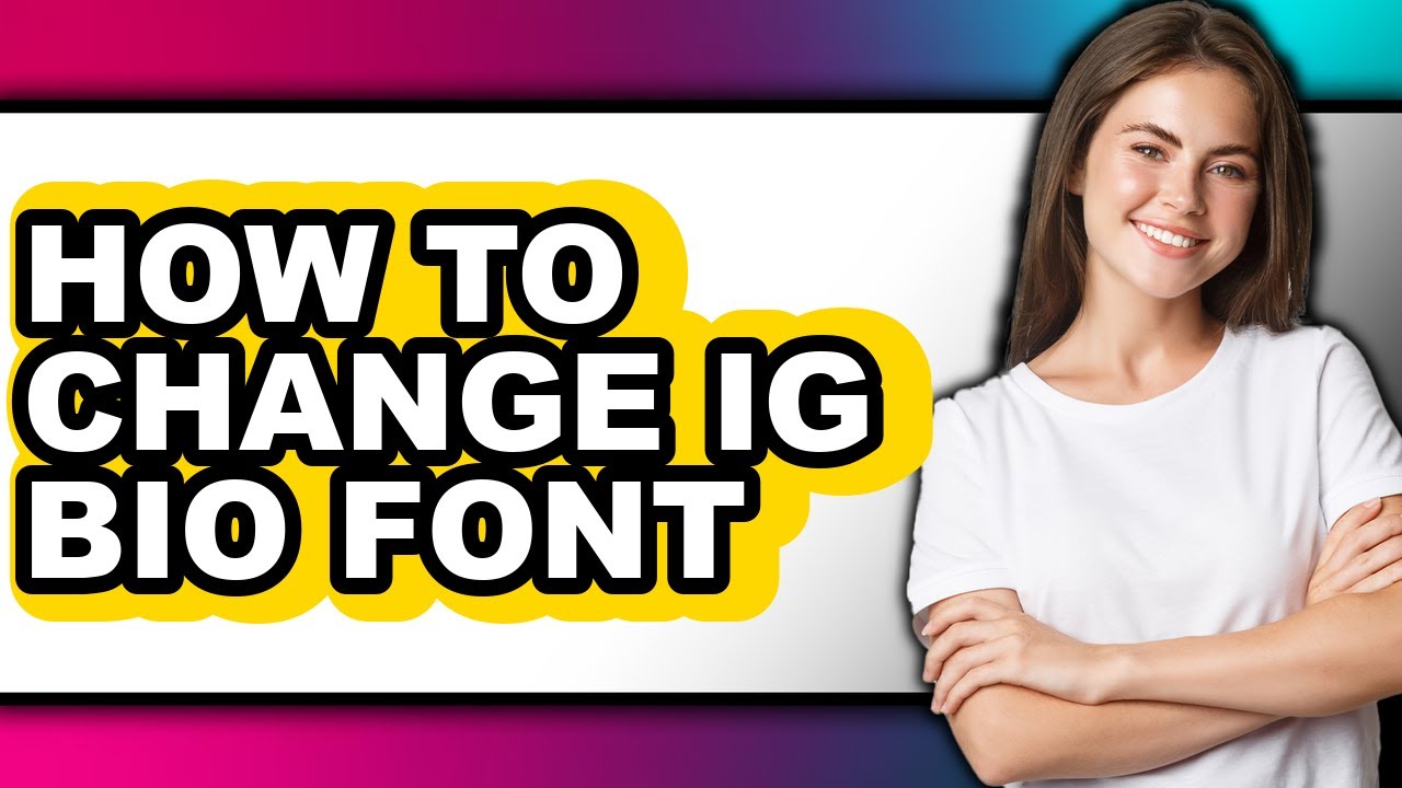 How to Change Ig Bio Font - Full Guide
