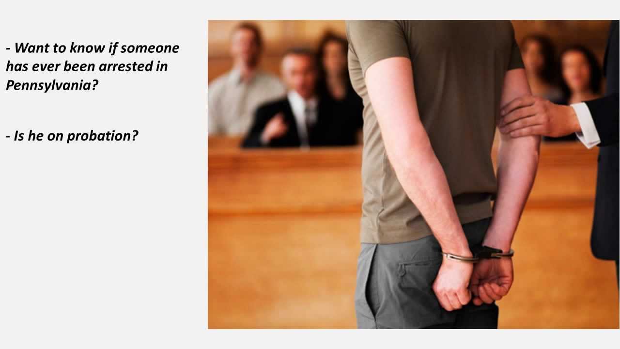 Pennsylvania criminal records YouTube