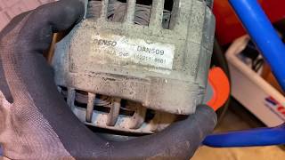 Saab 9-3 1.9 TID 8Valve Z19DT - Installing a New Alternator/Generator