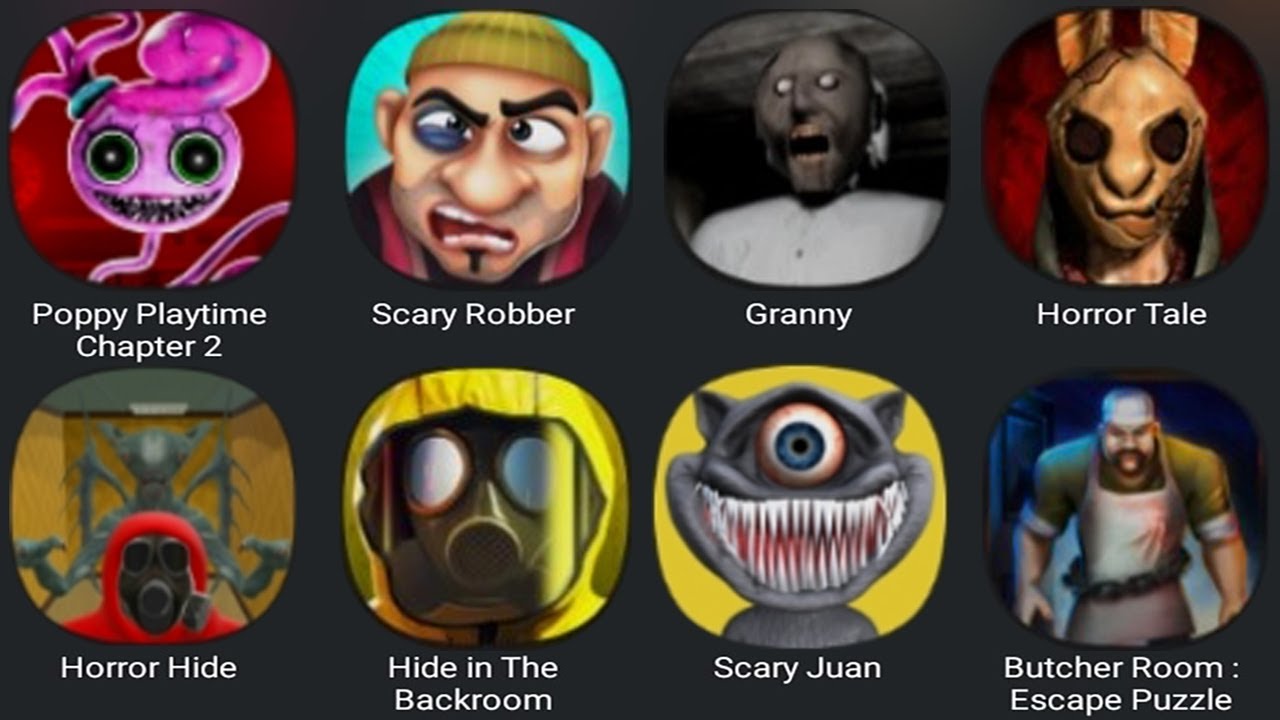 Horror Robber Poppy Mobile 2, Scary Robber, Granny, Horror Tale, Horror Hide, Hide In ...