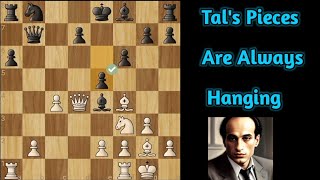 When Tal Takes Control Of The  Board || Chess Strategies,Sacrifices,Tactics,Tips,Tricks