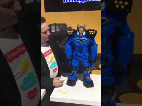 Imaginext Bat-Bot Xtreeme Demonstration - Toy Fair 2017