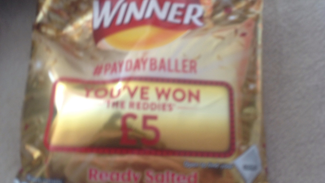 Winning Money In Walkers Crisps YouTube