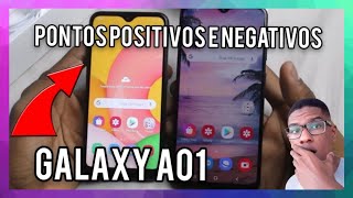 Galaxy A01 Pontos Positivos e Negativos - Vale a pena comprar? (A Verdade Sobre o Vacilo da Samsung)