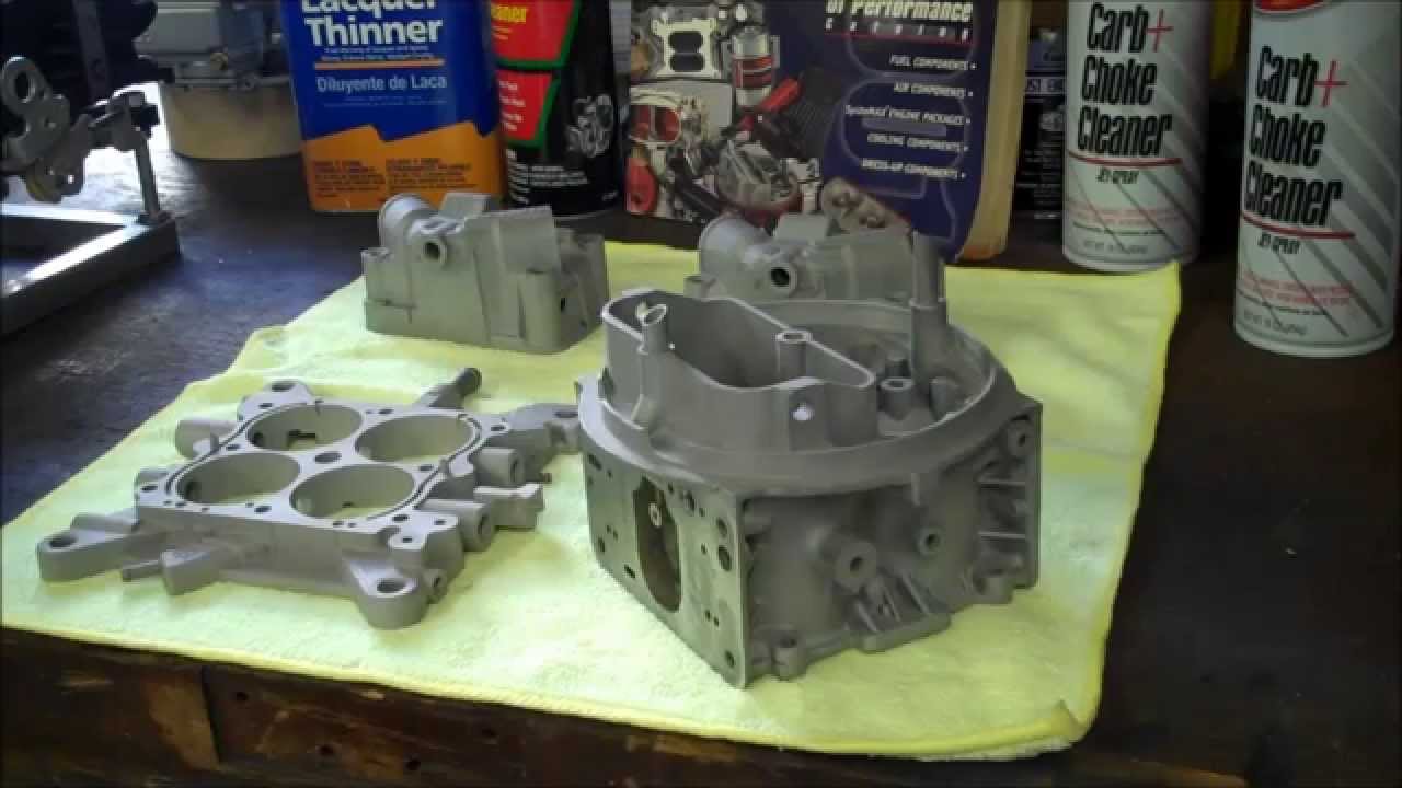 PowderCoating a Holley Carb Part 2 Clean & Coat YouTube