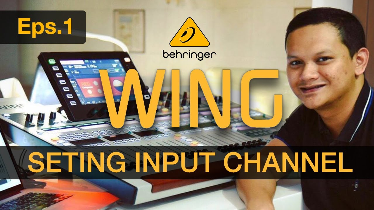 Behringer Wing Live Card. Input channel