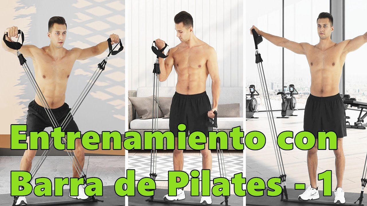 ALongSong-Fitness Con Kit De Barra De Pilates🔥| PARTE 1-15 minutos