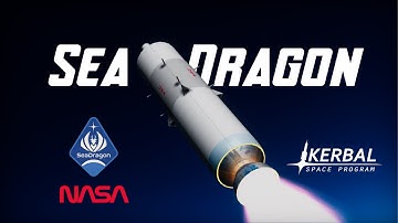 Munar Colonization Ep2 - Mun Base And Sea Dragon | KSP Cinematic