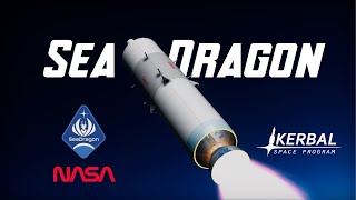 Munar Colonization Ep2 - Mun Base And Sea Dragon | KSP Cinematic