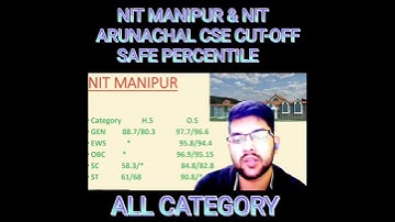 Lowe NIT safe percentile category wise for cse complete information in one minute ✅👍 #percentile