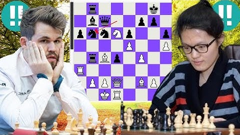 Magnus Carlsen vs Hou Yifan 3