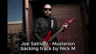 Joe Satriani - Musterion guitar backing track by Nick M