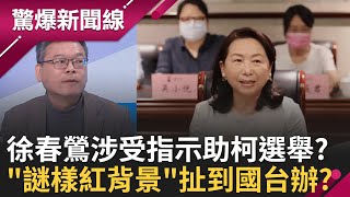 徐春鶯涉受中方指示 資助柯p選舉? "謎樣紅背景"竟扯到國台辦 柯.珊超詭異對話曝? 黃國昌高調訪日"見嘸政壇大咖" 去了個寂寞?│呂惠敏 主持│【驚爆新聞線 PART1】20251129│三立新聞台