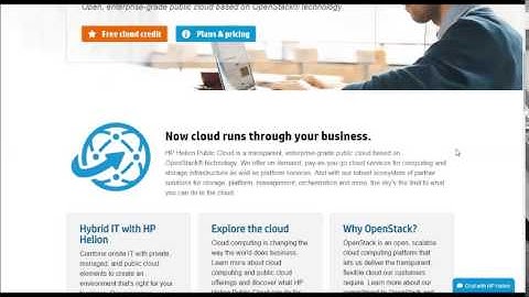 Hp Helion Cloud Solutions Business And Private Clouds And Softwares
