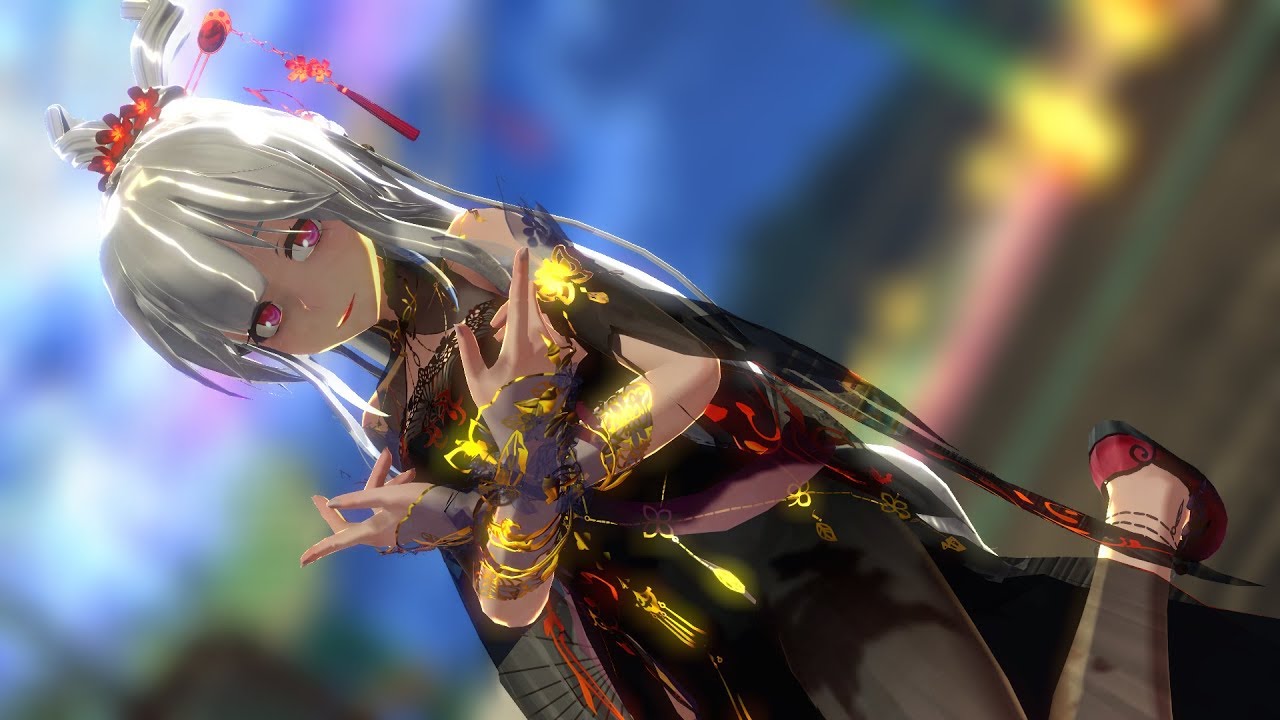 【MMD】一半苦涩❤一半情深【弱音HAKU】三千繁花只为你一人留恋『繁花』推荐~