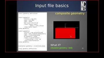 MCMEG: EGSnrc - Geometry (Part 2)