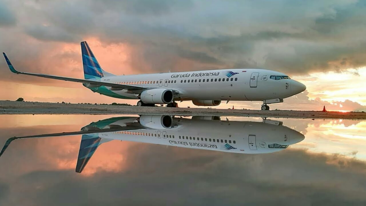 Nonton Pesawat Take Off Pesawat Garuda Indonesia 