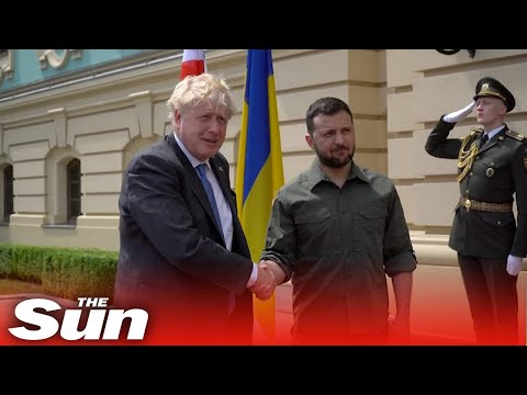 Boris Johnson makes secret trip to Kyiv to meet Ukraine’s Zelensky