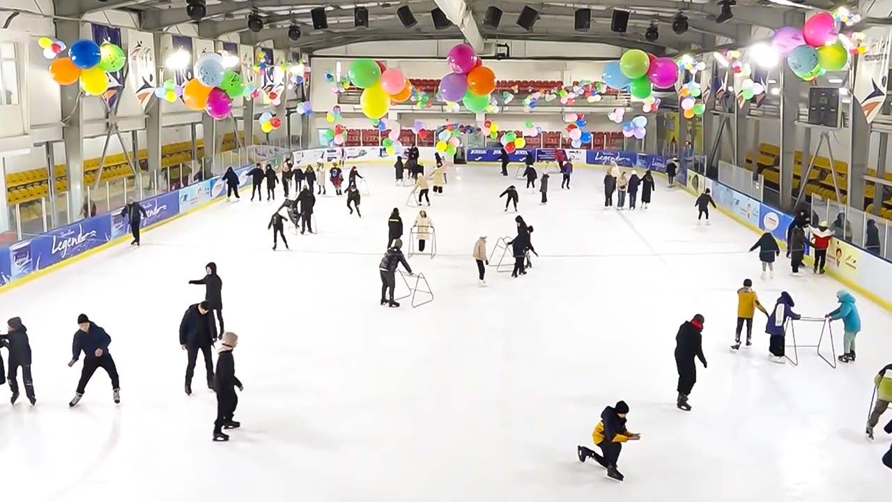 Ледовый каток в спортивном комплексе Бишкека теперь будет работать круглый год