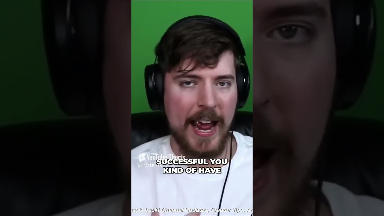 Mr Beast Offers His Top YouTube advice #shorts