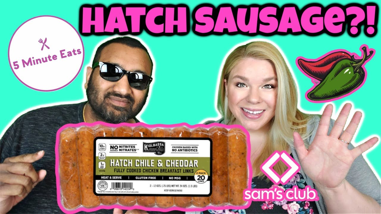 Kiolbassa Hatch Chile & Cheddar Chicken Breakfast Links Review YouTube