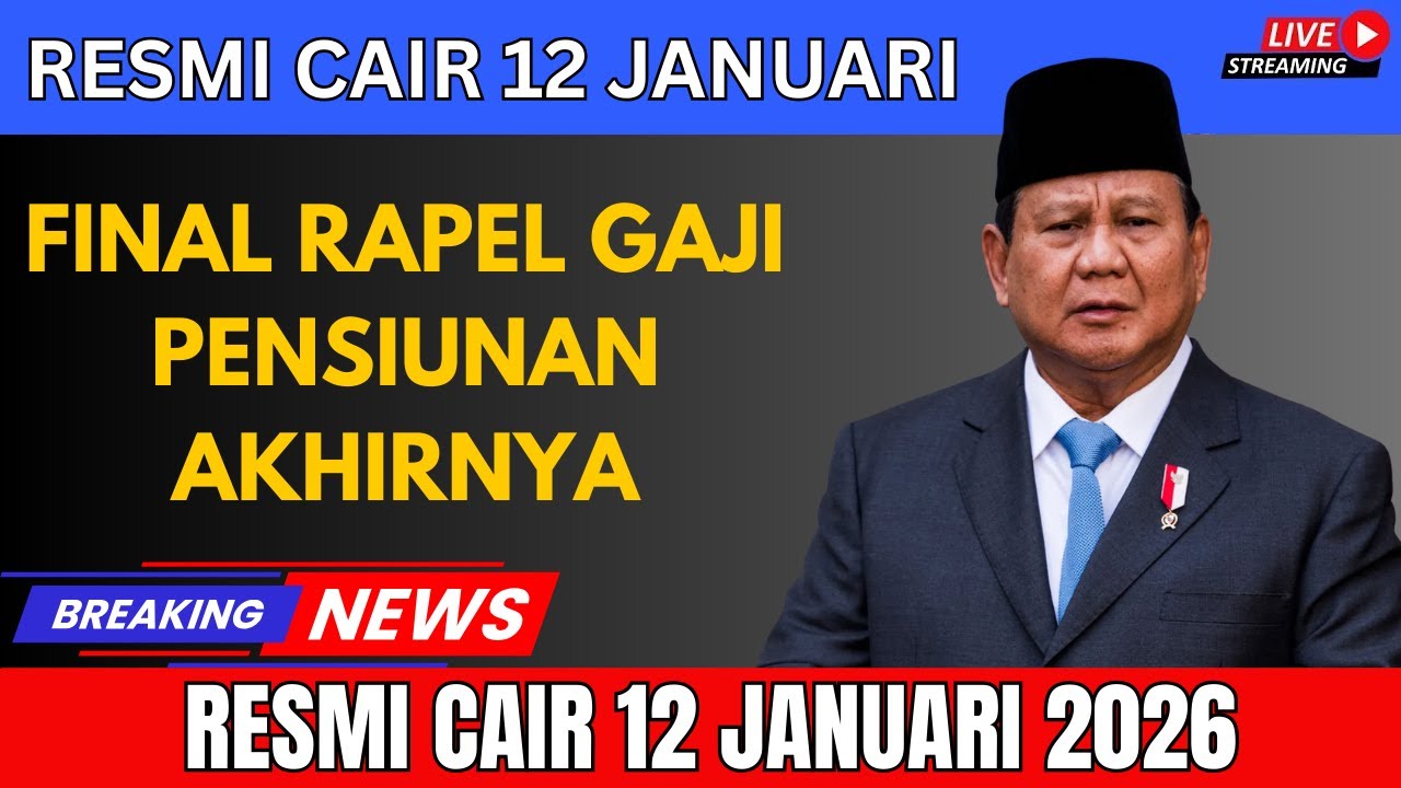 Rapel Pensiun ASN TNI Polri 2025 2026 Tanggal Cair Resmi Tabel Kenaikan dan Hak yang Wajib Anda