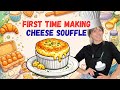I Tried Making a Cheese Soufflé for the First Time 🧀 (Will It Rise or Fail?)