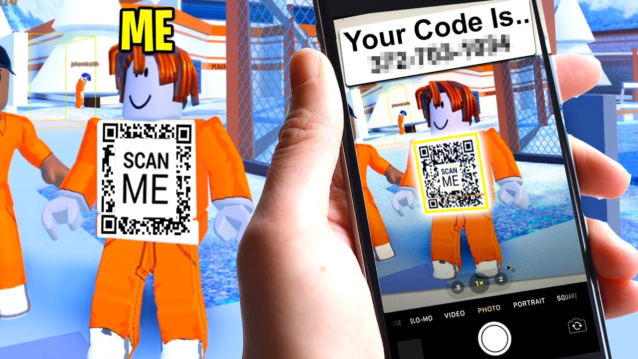 Scan My Roblox Shirt Win Free Robux Roblox Youtube - roblox qr codes for robux