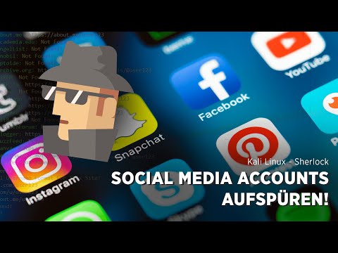 Social Media Accounts mithilfe von Username aufspüren - Sherlock | Kali Linux