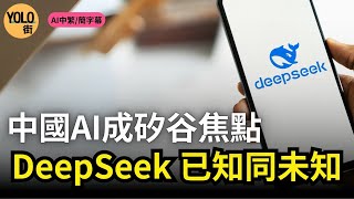 【DeepSeek 】中國開源AI大模型DeepSeek 改寫AI規則?|超越矽谷模型突破美國晶片禁令?|AI 中文繁簡字幕