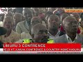 WA MUCHOMBA SPEAKING AT LIMURU 3 CONFRENCE