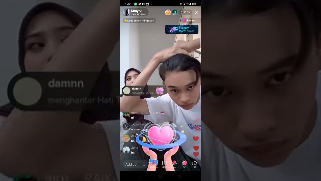 live marsya dan rahim/sorry tak full🥺