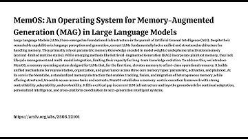 MemOS: An Operating System for Memory-Augmented Generation (MAG) in Large Language Models