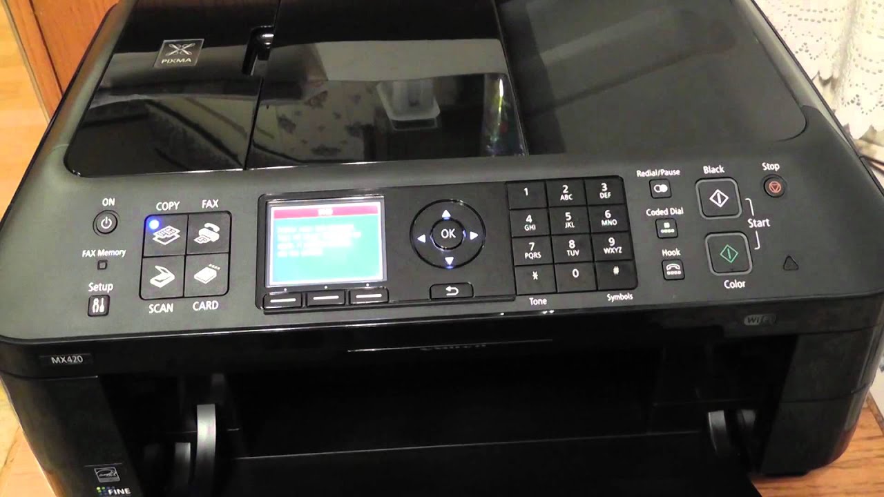 canon mx890 printer not responding wireless