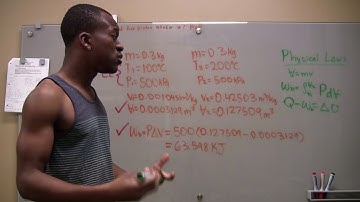 Lesson 9.1: Piston-Cylinder Example Problem
