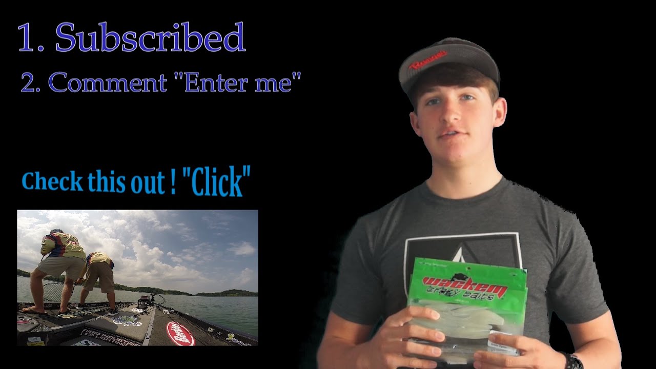 bass fishing at night Fishing Giveaway