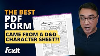 This D&D Character Sheet is the Best PDF Fillable Form I've Ever Seen!