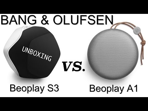 Beoplay S3 UNBOXING распаковка и звук VS. Beoplay A1