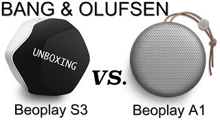 Beoplay S3 UNBOXING распаковка и звук VS. Beoplay A1