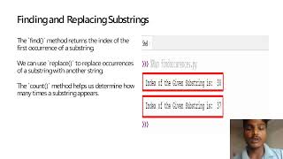 Manupulating Strings In Python module 3