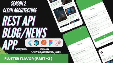 Flutter Flavor || Part-2 || REST API Blog App using Bloc with Clean Architecture in Hindi #flutter