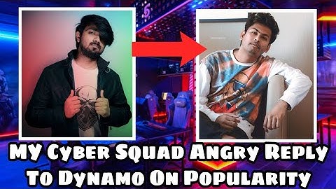 Mr Cyber Squad Angry Reply To Dynamo On Popularity Ranking In BGMI