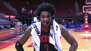 Kevin Porter Jr Postgame Interview Rockets win vs Milwaukee Bucks