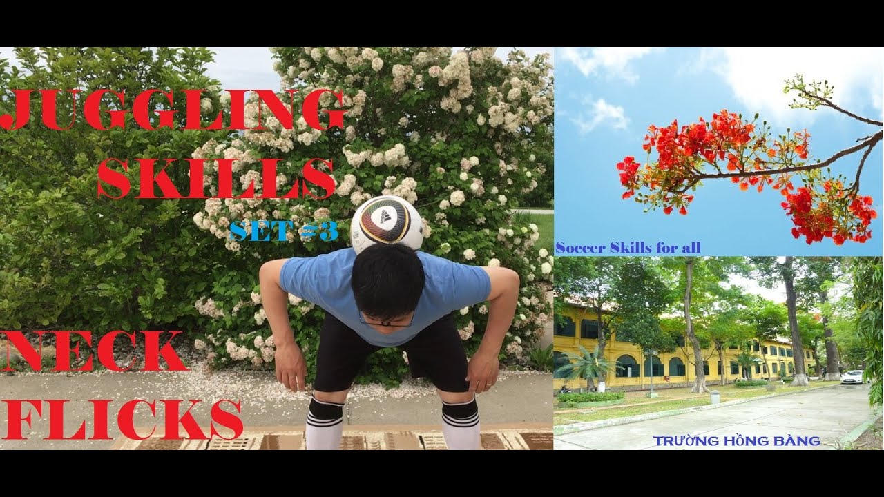 Neck Flick Rude #16- Juggling Skills (Neck Flicks) - YouTube
