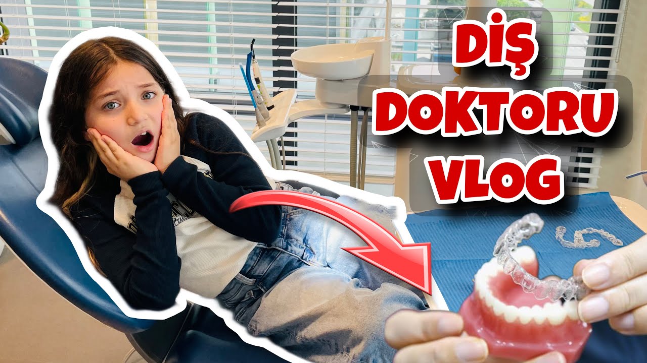 DİŞ DOKTORU VLOG | DERİN’İN DİŞ PLAK TEDAVİSİ #2